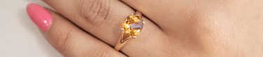 Citrine Engagement Rings