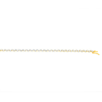 2 Carat Diamond Tennis Bracelet in 10ct Yellow Gold