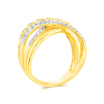 Luminesce Lab Grown 0.65 Carat Diamond Ring in 9ct Yellow Gold