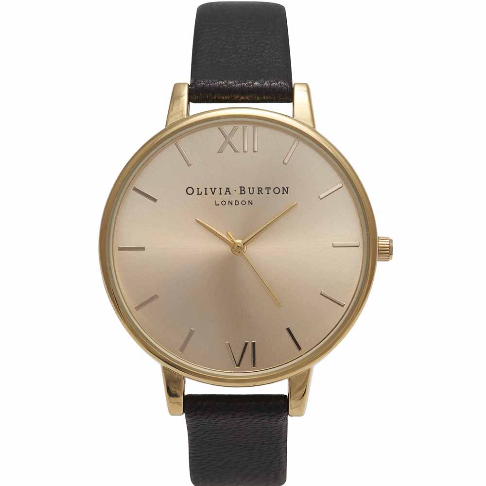 Orologio Olivia Benton Big Dial OB15BDW01 | Quadrante Grande | Bracciale In Pelle | Design Essenziale E Sovradimensionato - 5