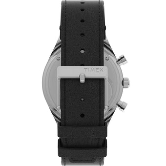 Timex TW2V42700 Lab Archive Black Leather Mens Watch