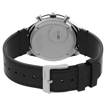 Timex TW2V42700 Lab Archive Black Leather Mens Watch