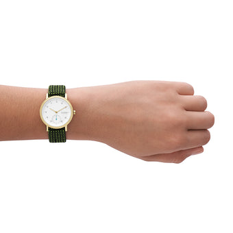 Skargen Kuppel Lille SKW3105 Green Ladies Watch