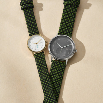 Skargen Kuppel Lille SKW3105 Green Ladies Watch