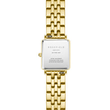 Load image into Gallery viewer, Rosefield QMWSG-Q021 Mini Boxy Gold Tone Ladies Watch
