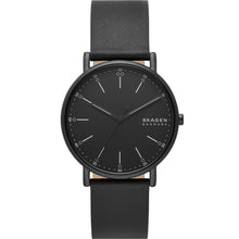 Load image into Gallery viewer, Skagen SKW6902 Signatur Black Leather Mens Watch