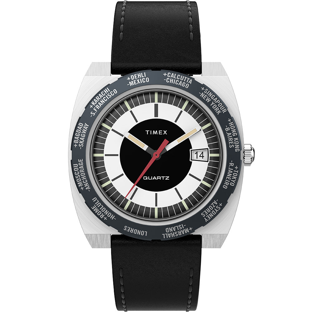 Timex TW2V69500 World Time 1972 Reissue