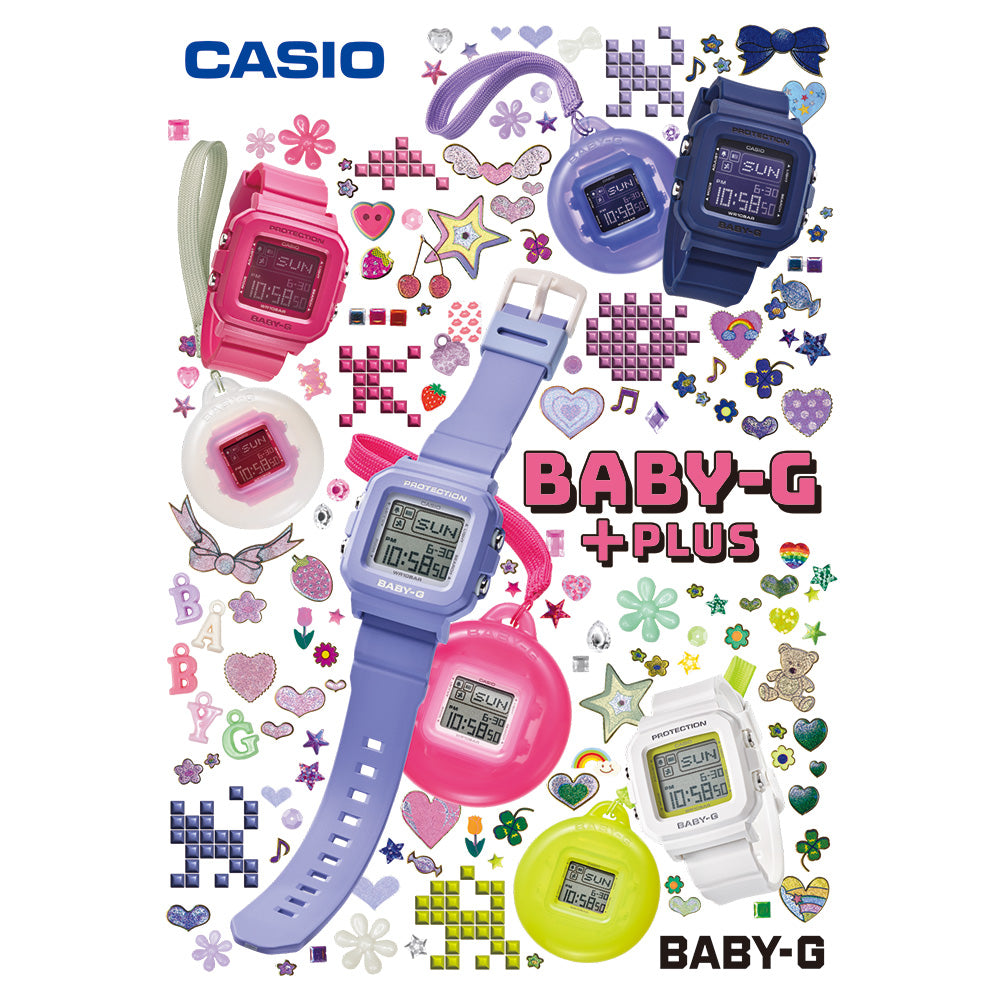 Baby-G BGD10K-4D 30th Anniversary Digital Holder Set