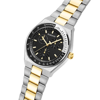 Harison Two Tone Mens Watch *Imitation Sub Dials*