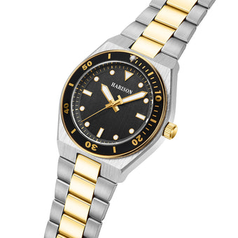 Harison Two Tone Mens Watch