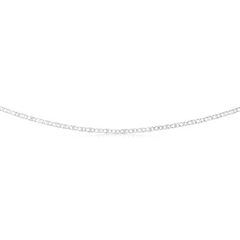 Sterling Silver Anchor 50 Gauge 55cm Chain