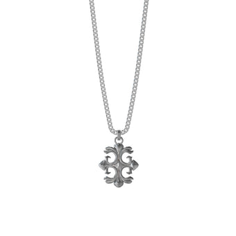Guess Men's Jewellery Stainless Steel 4G Rebel Charm Pendant On 26" Chain