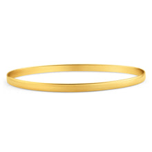 Load image into Gallery viewer, 9ct Yellow Gold SOLID 4mm Bangle