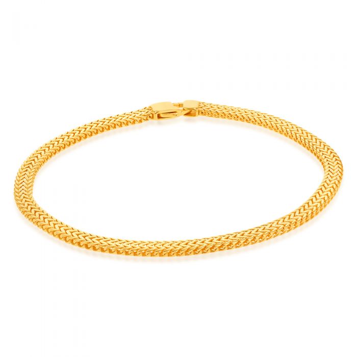 9ct Yellow Gold Fancy Bracelet – Grahams Jewellers