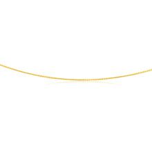 Load image into Gallery viewer, 9ct Yellow Gold Silver Filled Trace 45cm Chain