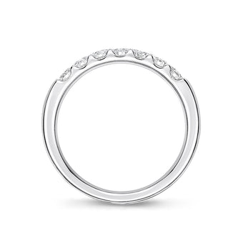 Memoire 18ct White Gold 1/2 Carat Diamond Odessa Eternity Ring