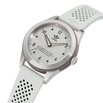 Adidas AOSY23033 Code Three Grey Silicone Womens Watch