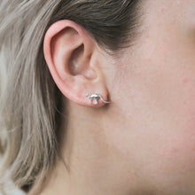 Load image into Gallery viewer, Sterling Silver Kangaroo Stud Earrings