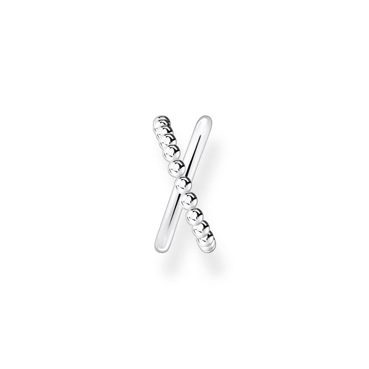 Sterling Silver Thomas Sabo Charm Club Cross Cuff * 1 Earring Only*