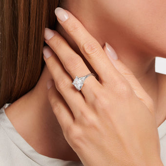 Thomas Sabo Heritage Sterling Silver CZ Cocktail Ring