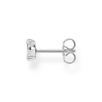 Thomas Sabo Sterling Silver Charm Club Snow Crystal Stud Earrings *1 Piece Only*