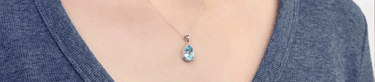 Blue Topaz Pendants