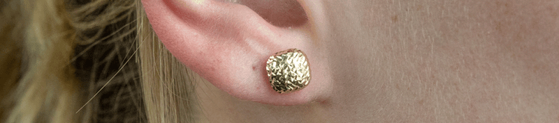 Button Earrings