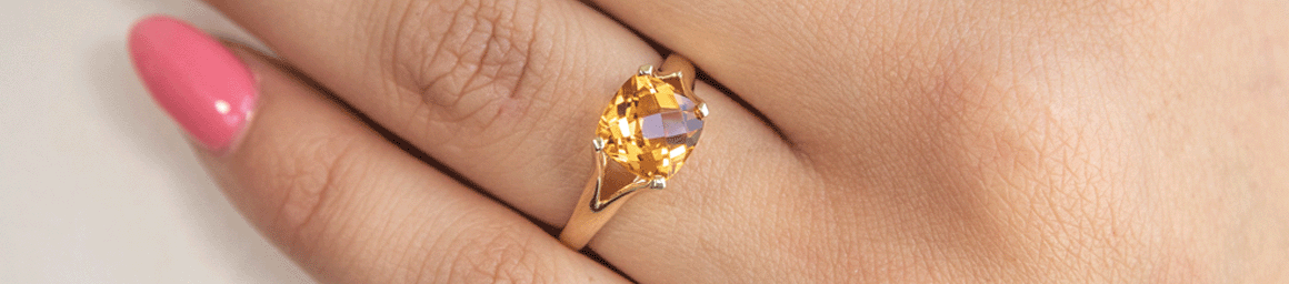 Citrine Rings