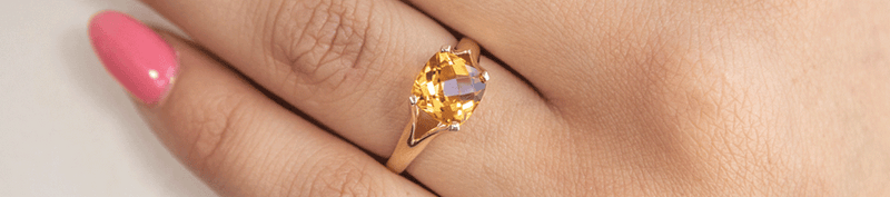 Citrine Rings