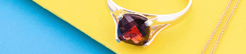 Garnet ring