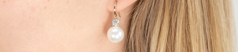 Pearl earrings
