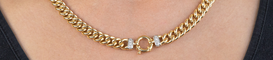 Cubic Zirconia Chains