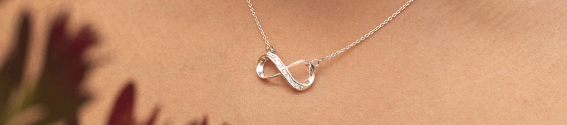 Cubic zirconia necklace