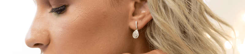 Diamond Drop Earrings
