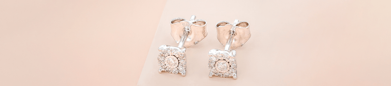 Diamond Stud Earrings