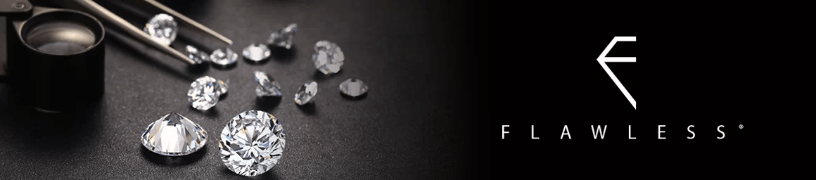 Flawless Cut White Gold Rings