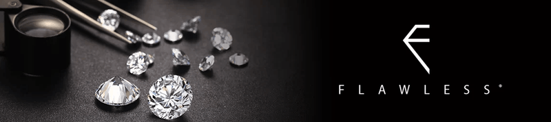 Flawless Cut White Gold Rings