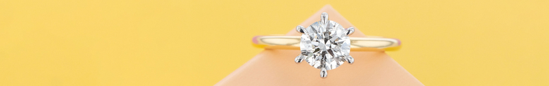 Gold engagement rings