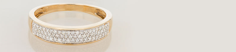 Pave Engagement Rings