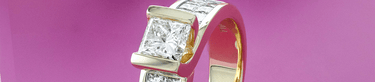 princess cut rings