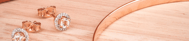 Rose gold jewellery