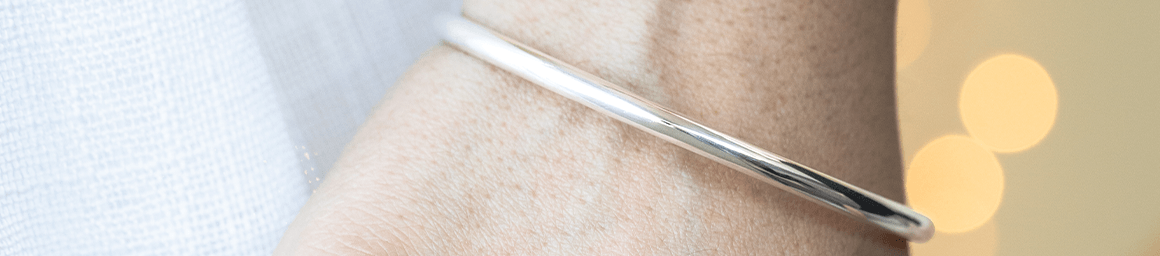 Pure silver bangles for ladies with price deals