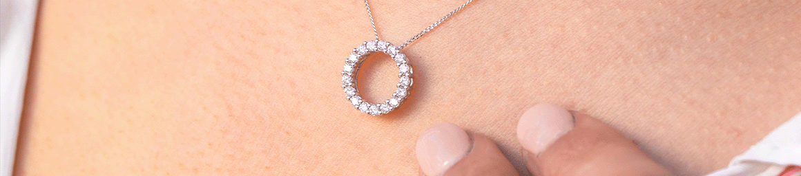 White Gold Pendants Shop Online Grahams Grahams Jewellers