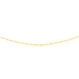 9ct Yellow Solid Gold Singapore 45cm Chain 30 Gauge