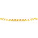9ct Yellow Gold 55cm 170 Gauge Curb Chain