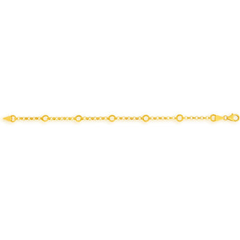 9ct Exquisite Yellow Gold Fancy Bracelet