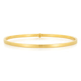 9ct Yellow Gold 65mm Bangle