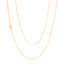 Load image into Gallery viewer, 9ct Yellow Gold 45cm Curb Chain 9Y