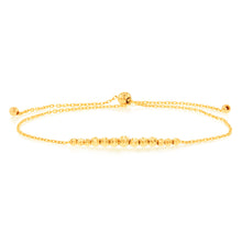 Load image into Gallery viewer, 9ct Yellow Gold 24cm Adjustable Bracelet