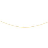 9ct Yellow Solid Gold 31 Gauge Curb 41cm Chain